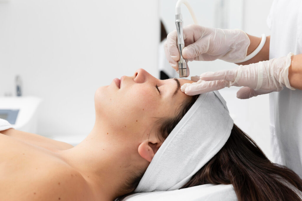 limpieza facial con punta de diamante en asturias